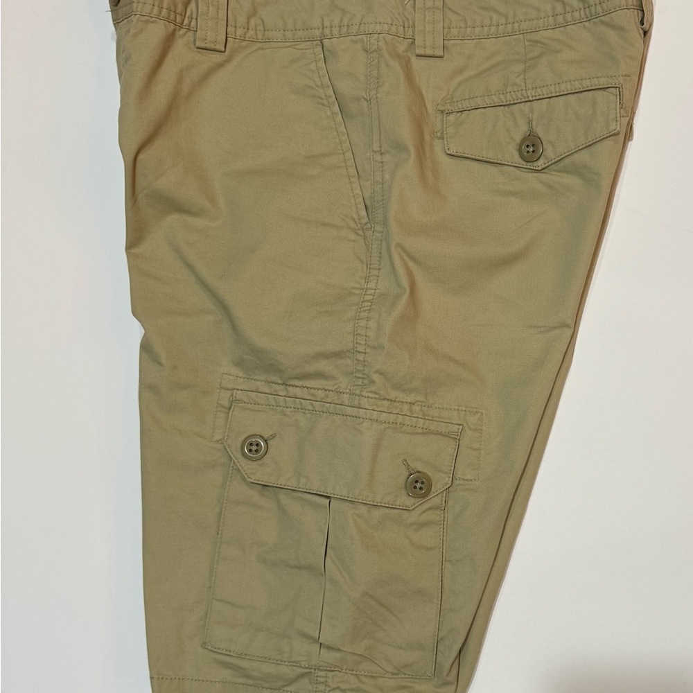 Ralph Lauren Boys Cargo Shorts Khaki Tan Cotton Pockets Size 20 - Picture 5 of 7